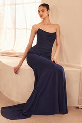 CLASS ACT - STRAPLESS GOWN