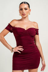 PARIS MINI - OFF SHOULDER DRESS