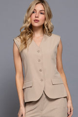 LANA - PINTEREST LONG LINE VEST