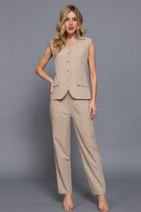 LANA - PINTEREST LONG LINE VEST