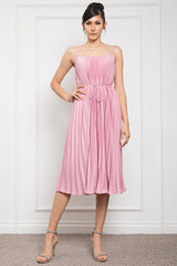 GABRIELLA - PLEATED CAMI DRESS