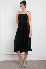 GABRIELLA - PLEATED CAMI DRESS