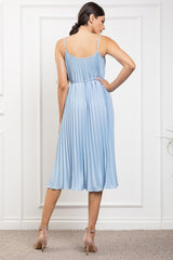 GABRIELLA - PLEATED CAMI DRESS