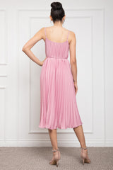 GABRIELLA - PLEATED CAMI DRESS