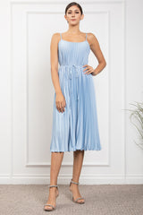 GABRIELLA - PLEATED CAMI DRESS