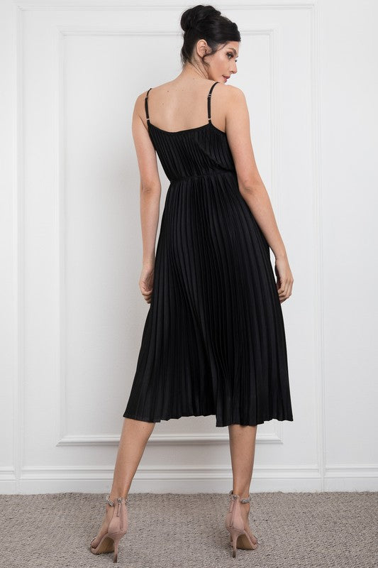 GABRIELLA - PLEATED CAMI DRESS