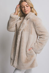 3/4 FUN FUR COAT