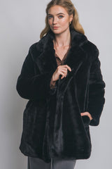 3/4 FUN FUR COAT