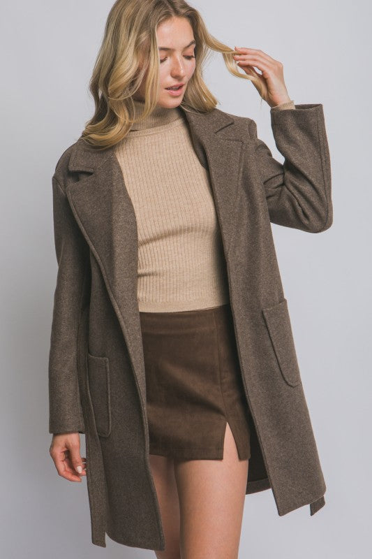 WRAP COAT