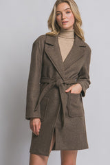 WRAP COAT