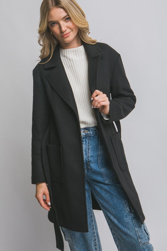 WRAP COAT