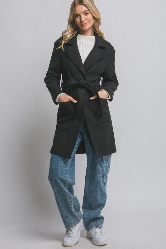 WRAP COAT