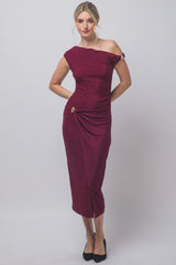 ALICE - OFF SHOULDER SPARKLE DRESS