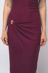ALICE - OFF SHOULDER SPARKLE DRESS