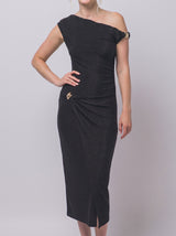 ALICE - OFF SHOULDER SPARKLE DRESS