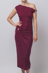 ALICE - OFF SHOULDER SPARKLE DRESS