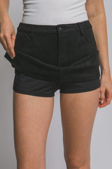 COCO - SUEDE SKORT
