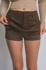 COCO - SUEDE SKORT