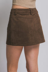 COCO - SUEDE SKORT