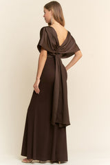 ALINA - TUBE SCARF GOWN