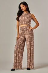 BLACK DAISY - PRINT PANT