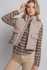 POCKET PUFFER VEST