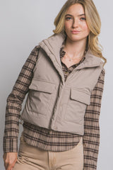 POCKET PUFFER VEST