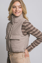 POCKET PUFFER VEST