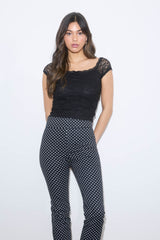 OFF SHOULDER LACE TOP