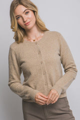 BUTTON FRONT CARDIGAN