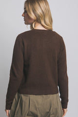 BUTTON FRONT CARDIGAN