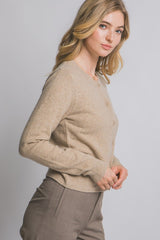 BUTTON FRONT CARDIGAN