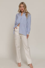 STRIPE OVERSIZE SHIRT