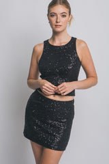 MILLIE - SEQUIN SKIRT