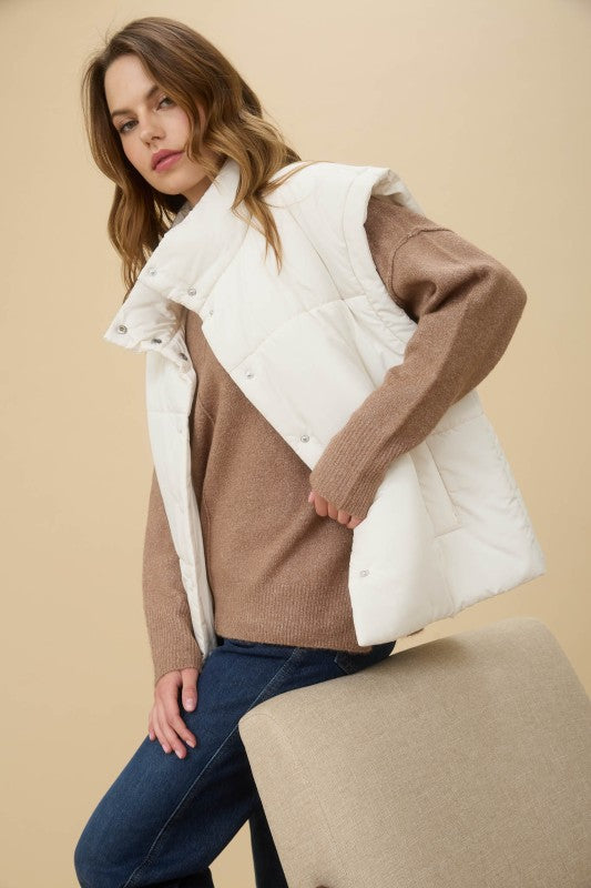 OVERSIZE PUFFER VEST