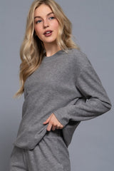CHELSEA - SOFT CREW KNIT SWEATER