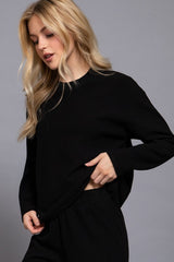 CHELSEA - SOFT CREW KNIT SWEATER