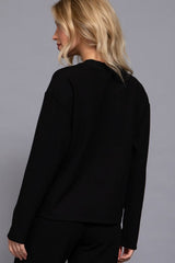 CHELSEA - SOFT CREW KNIT SWEATER