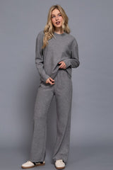 CHELSEA - SOFT CREW KNIT SWEATER