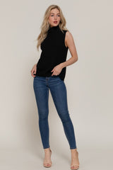 SLEEVELESS TNECK SWEATER