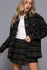 ALINA - PLAID SKORT