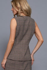 CHARLY - PLAIN LONGLINE VEST