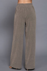 WEEKEND - TEXTURED PULL ON PANTS