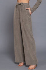WEEKEND - TEXTURED PULL ON PANTS