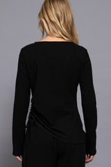 WEEKEND - TEXTURED PULL TOP