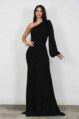 ATHENA - O/S MESH MAXI DRESS