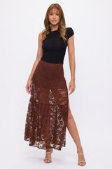 LACE MAXI SKIRT