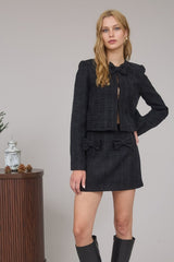 COCO - TWEED MINI SKIRT