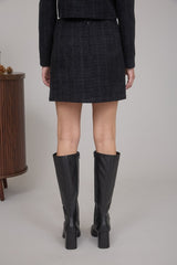 COCO - TWEED MINI SKIRT