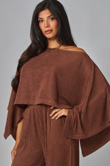 PLISSE - KIMONO TOP